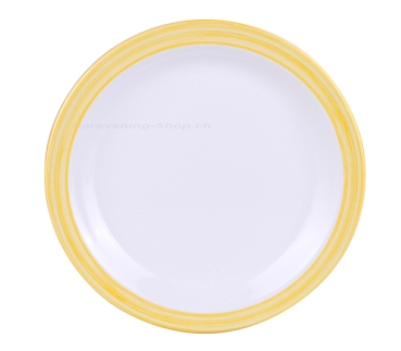 Waca Dessertteller BISTRO gelb,	ø  19,5 cm