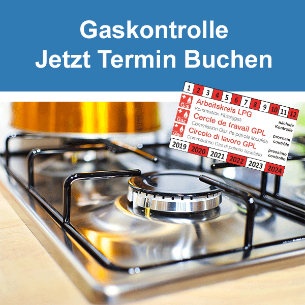 Gaskontrolle Termin jetzt buchen Gaskontrolle Termin online buchen